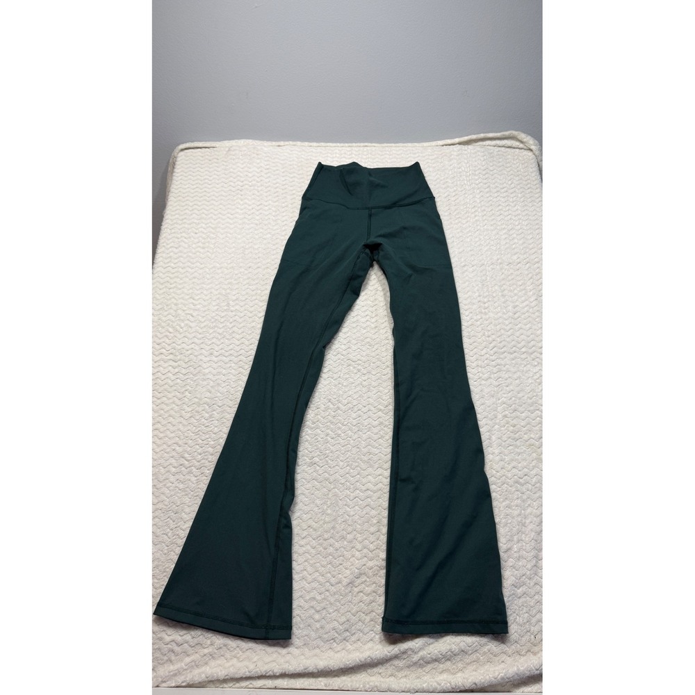 OFFLINE by Aerie The Hugger Bootcut Leggings Forest Green High Rise Small Petite